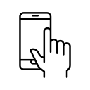 Phone,Index finger,Swipe,Hand,Gesture